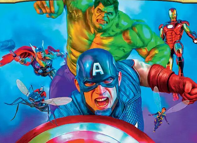 Captain America, Team Leader card art